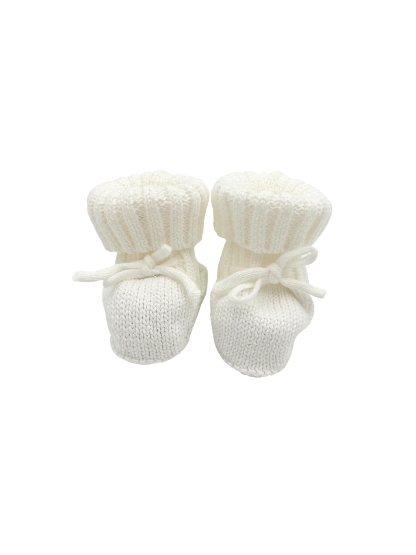 Liv & Loke baby slippers, White Dove