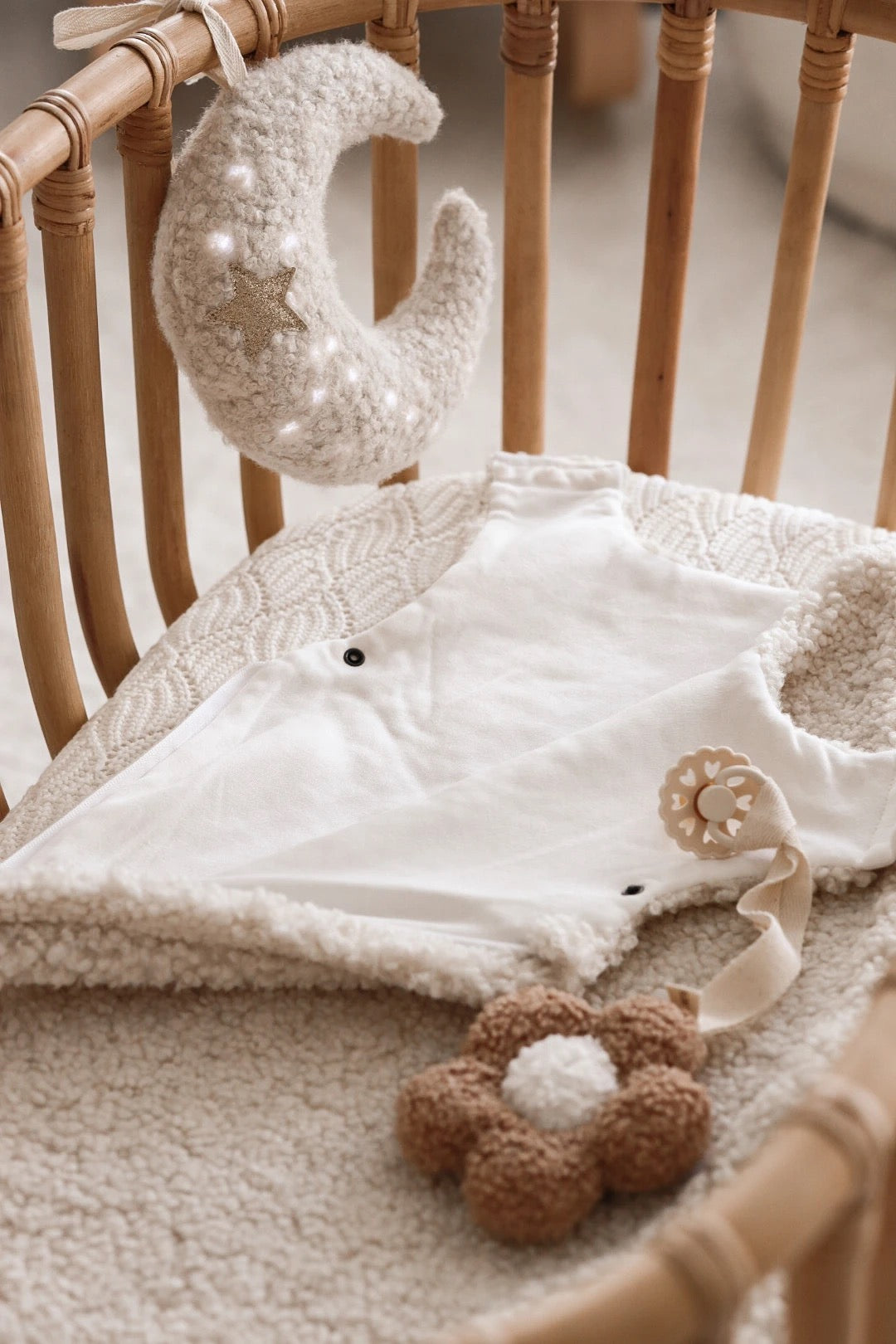 Babyly Teddy Dreams vauvan unipussi, Cream tai Taupe