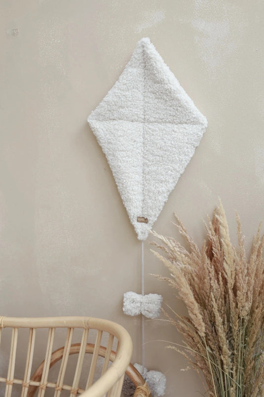 Babyly Teddy Kites Wall Decor, Cream or Taupe, 2 different sizes