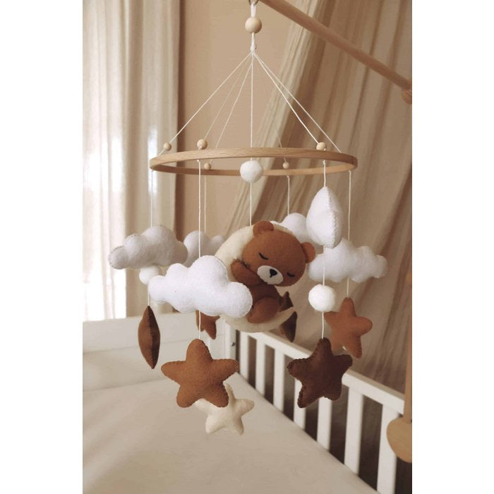 Little Loua Sleeping Teddy kehtomobile