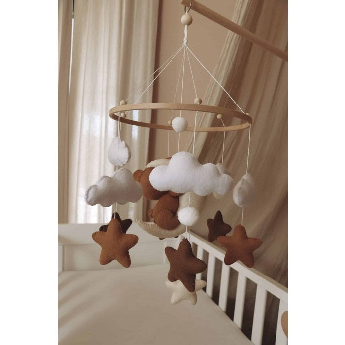 Little Loua Sleeping Teddy kehtomobile