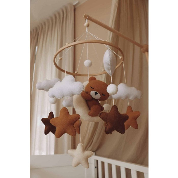 Little Loua Sleeping Teddy kehtomobile