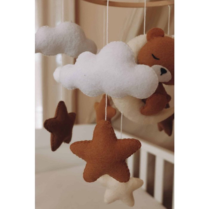 Little Loua Sleeping Teddy kehtomobile