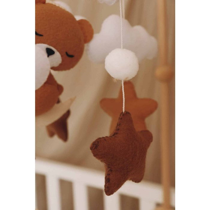 Little Loua Sleeping Teddy kehtomobile