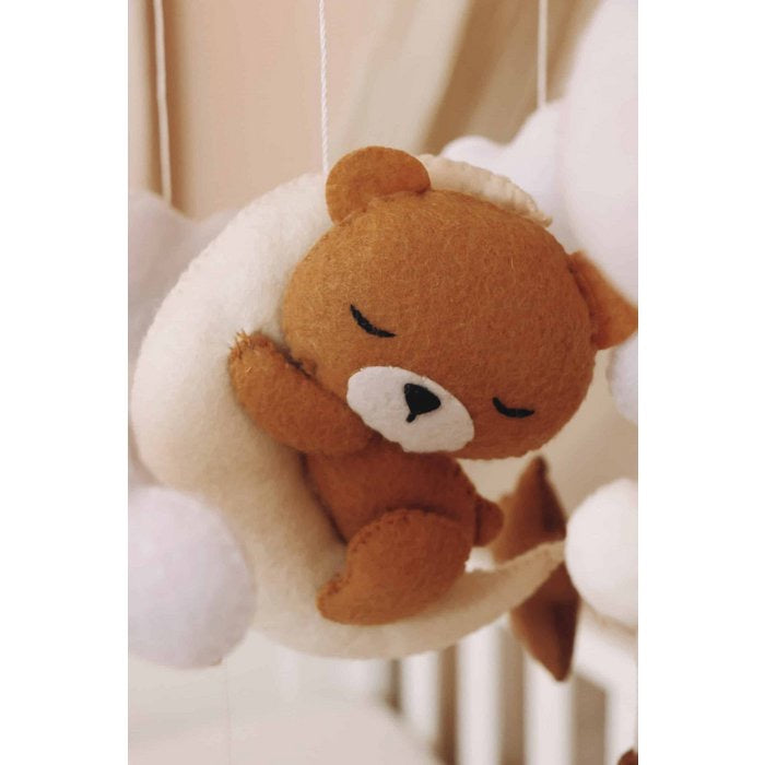 Little Loua Sleeping Teddy kehtomobile