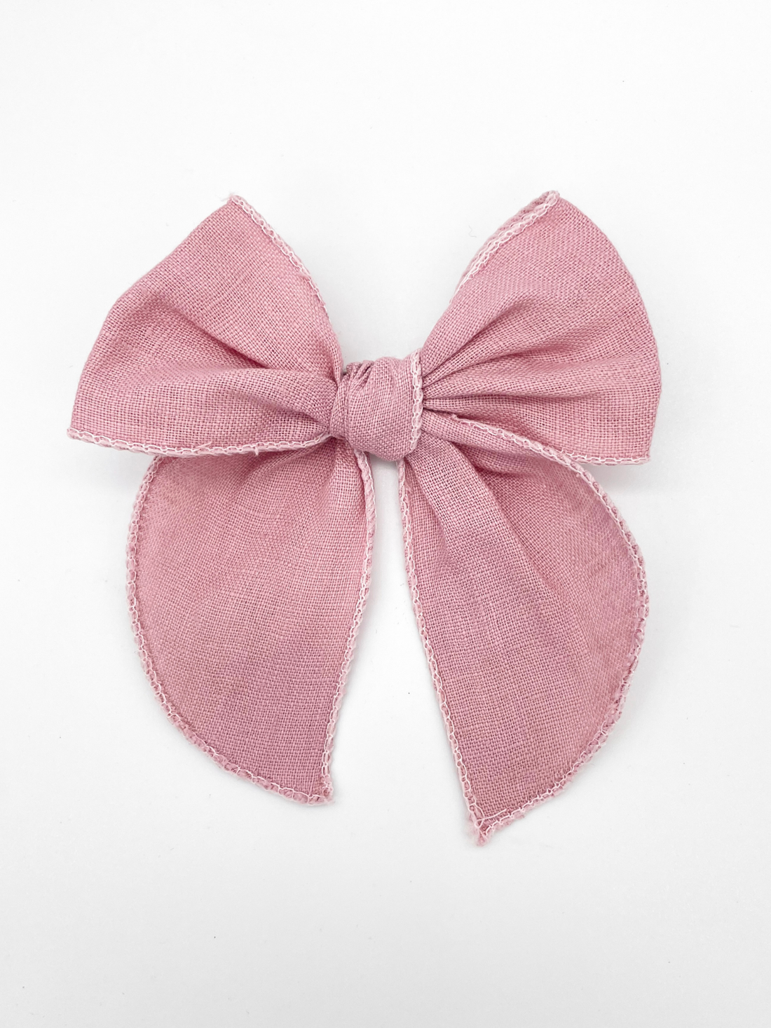 Liv & Loke Signe Linne Rosette -hiusrusetti, Old Pink