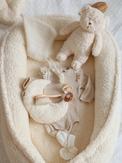 Babyly All Teddy Baby Nest -unipesä, Cream