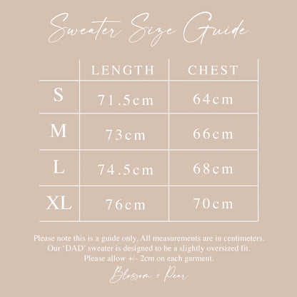 Dad Sweater -collegepaita