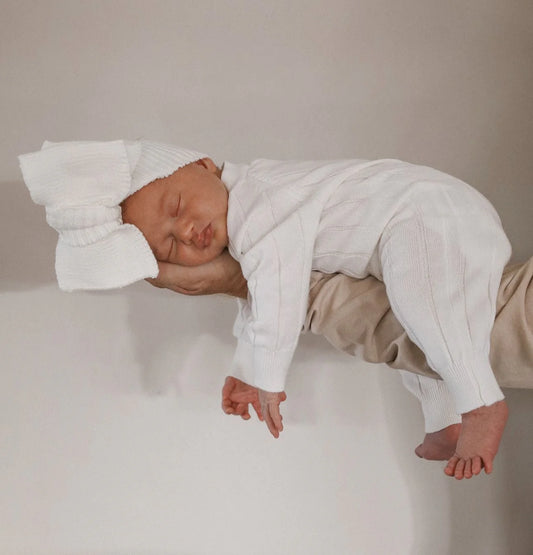 Knit Baby Topknot neulottu rusettipanta