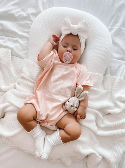 Baby Waffle Topknot rusettipanta
