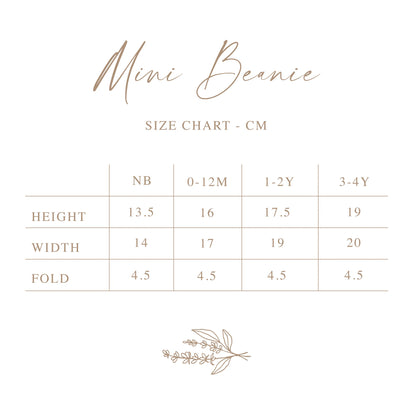 Mini Knit Beanie tupsupipo