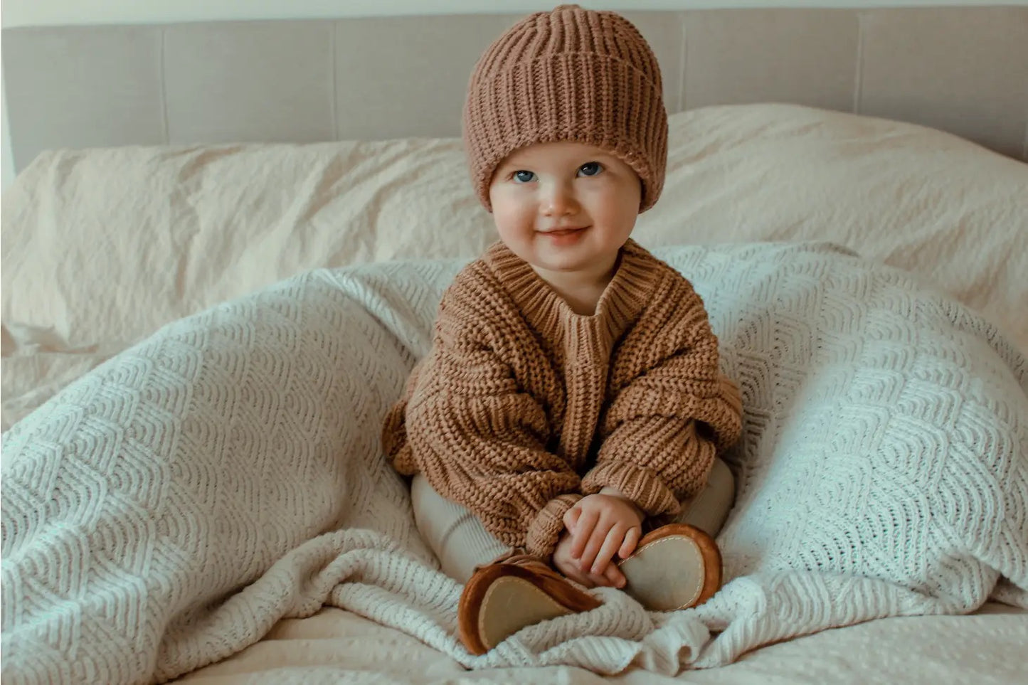 Teddy & James Classic Boots suede shoes, Cognac