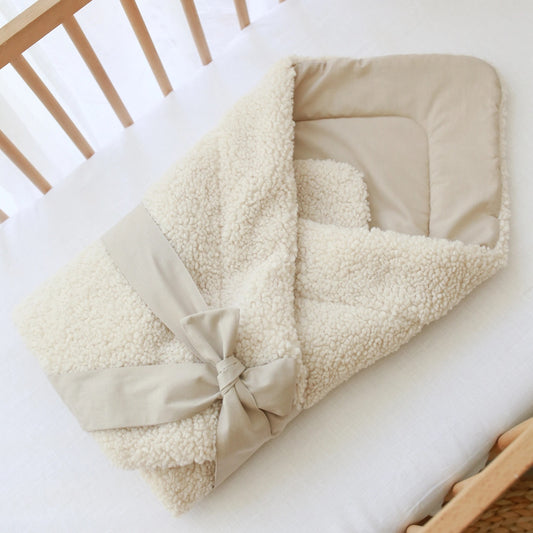Babyly Teddy Baby Wrap, Cream