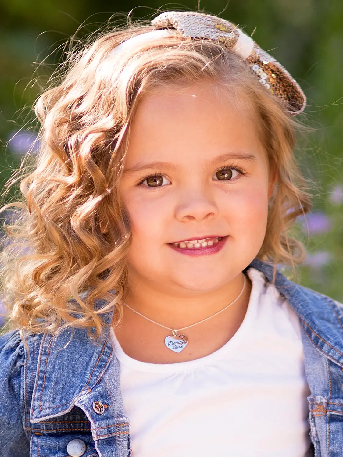 Cherished Moments Daddy's Girl Heart Necklace