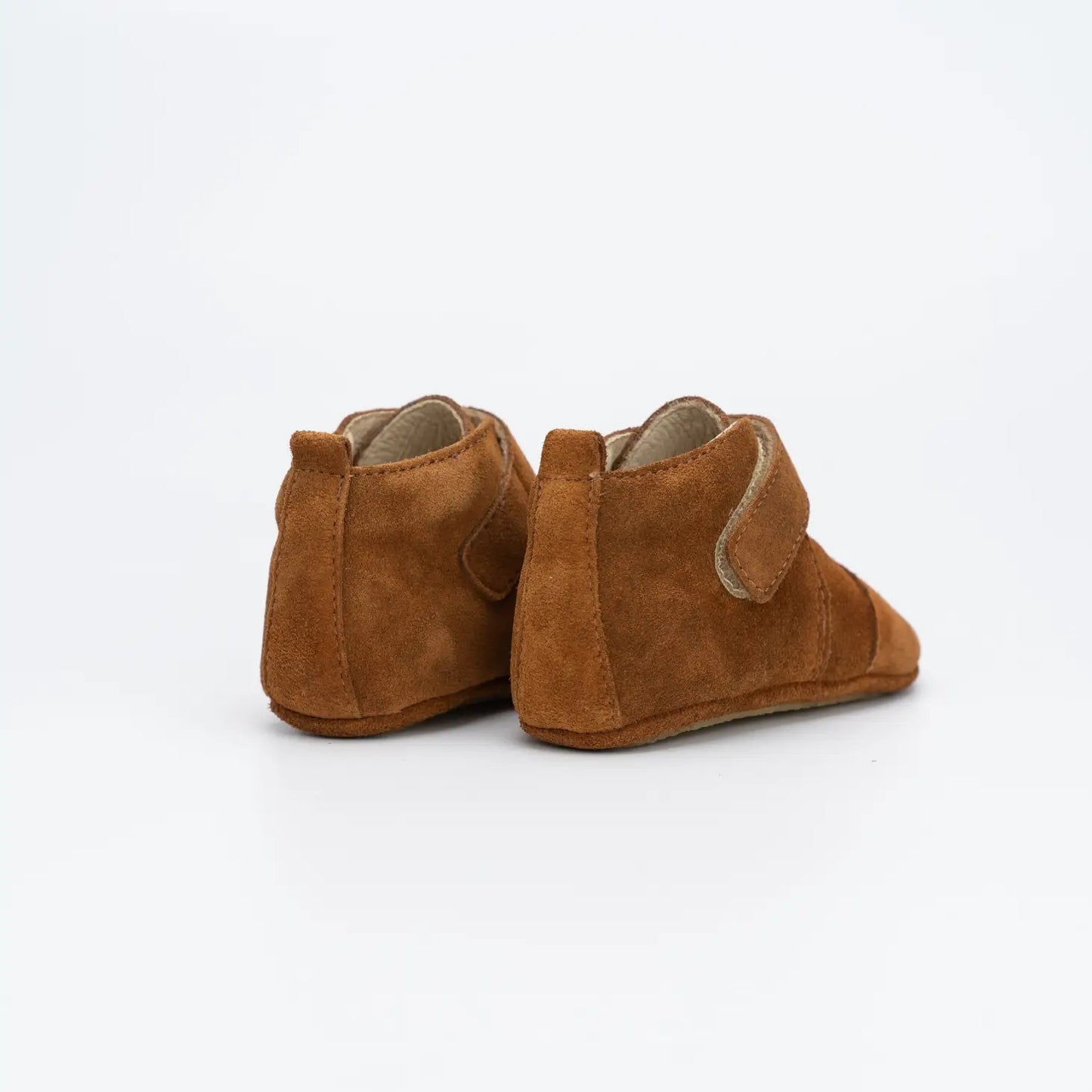 Teddy & James Classic Boots suede shoes, Cognac