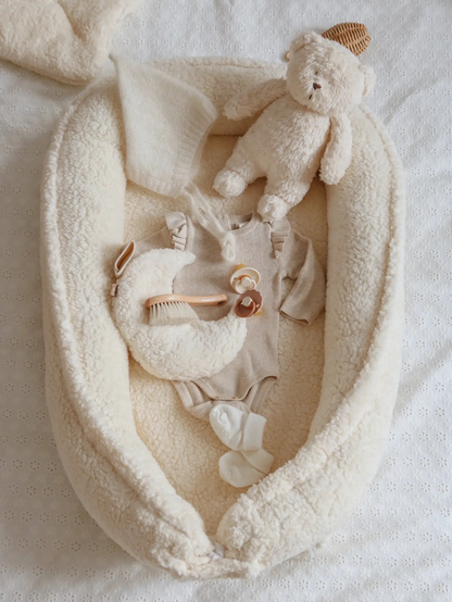 Babyly All Teddy Baby Nest -unipesä, Cream