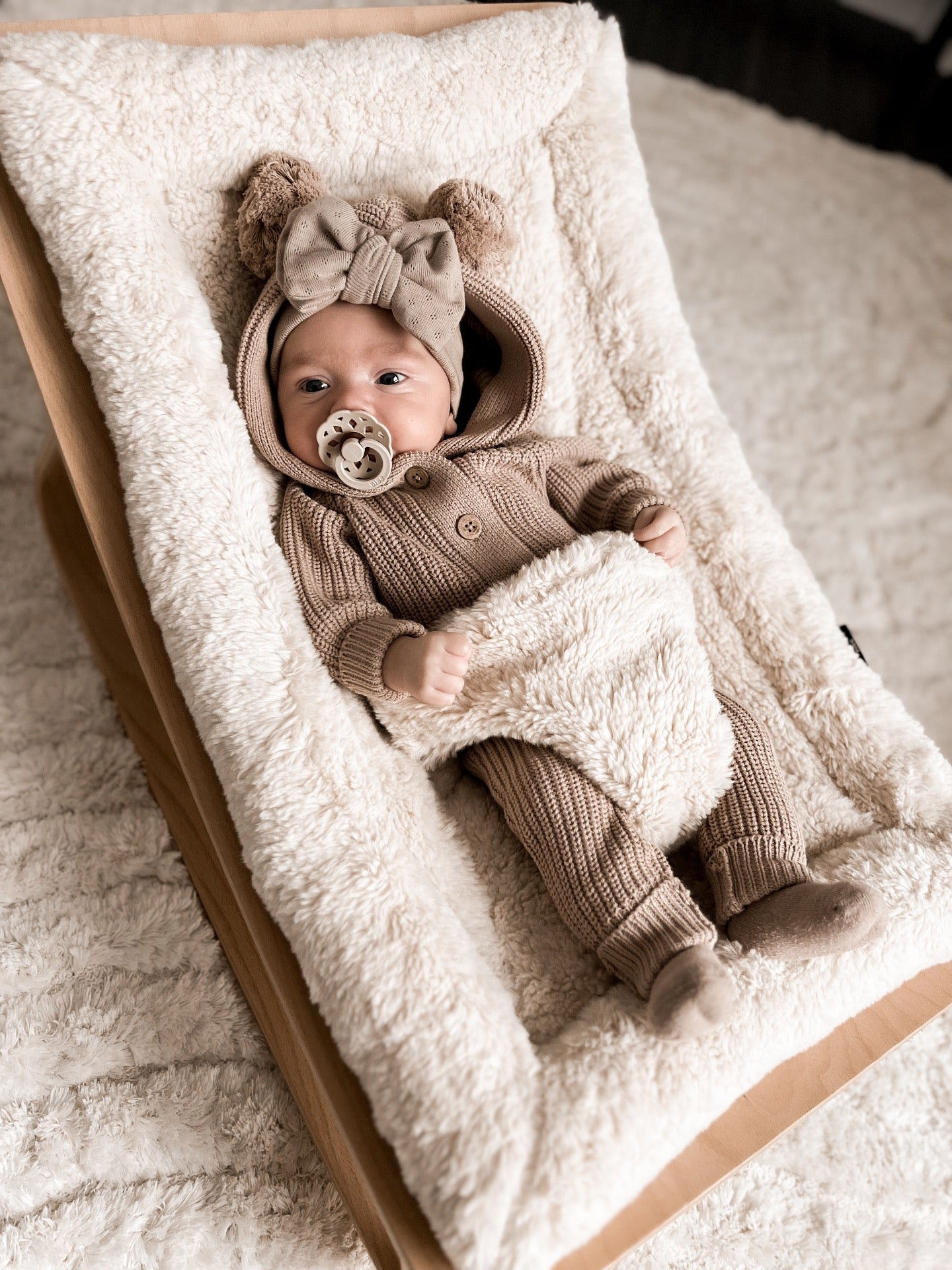 Liv & Loke VIOLA Poientelle headband, Cappucino